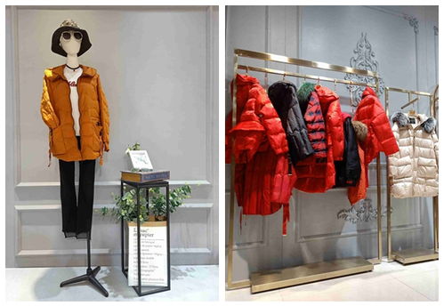 廣州知名老品牌歌瑞絲芬羽絨服折扣女裝淘寶 貨源廠家清倉(cāng)