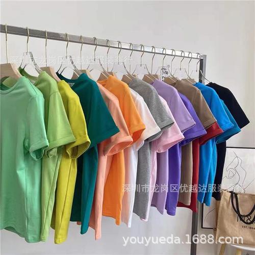 工廠衣服尾貨批發夏季女裝短袖t恤擺攤貨源跑江湖2元服裝按斤批